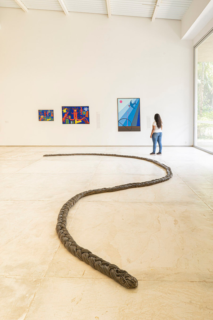 'Abdias Nascimento, Tunga and the Black Art Museum' at Galeria Mata, Inhotim. © Ícaro Moreno