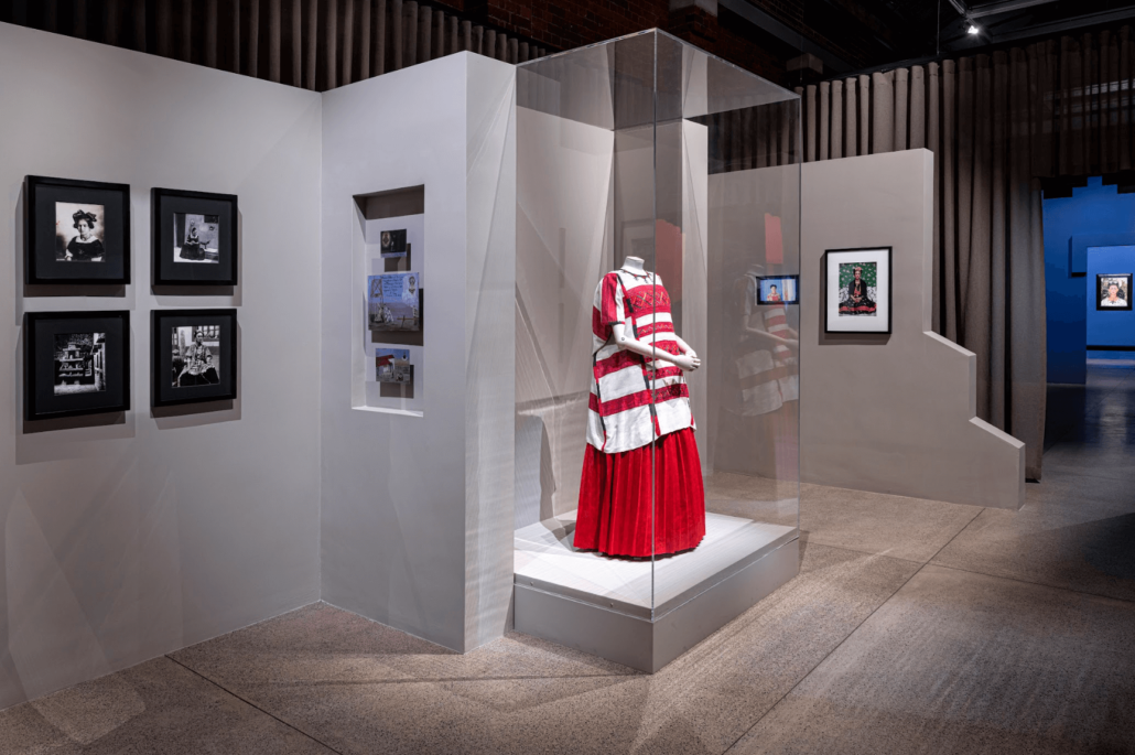 Installation view of Part 2 Identity Formation, Frida Kahlo. Photo Graham De Lacy